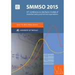 SMMSO 2015 10th Conference on Stochastic Models of Manufacturing and Service Operations